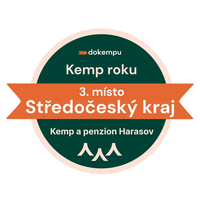Kemp roku 2022 - TOP 25, objev roku a 1. místo ve Středočeském kraji